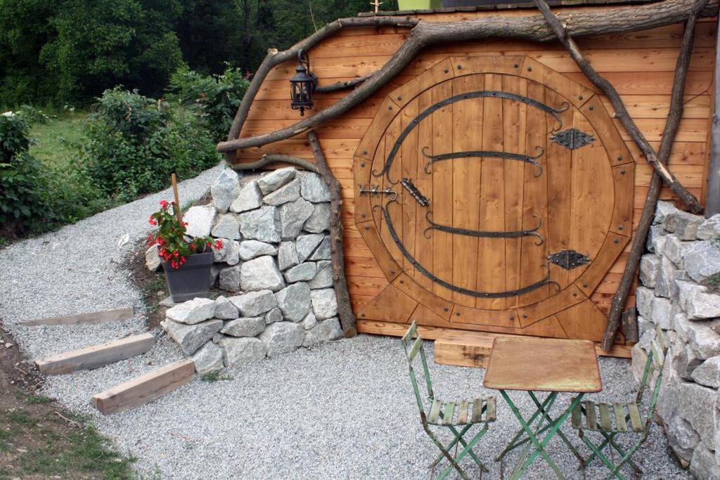 Saint-Martin-sur-le-Chambre 엔트레 2 콜스 B&B 객실 사진