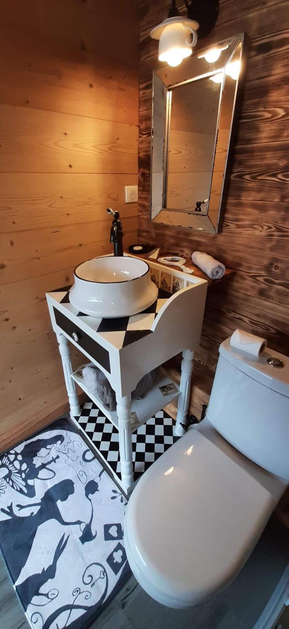 Saint-Martin-sur-le-Chambre 엔트레 2 콜스 B&B 객실 사진
