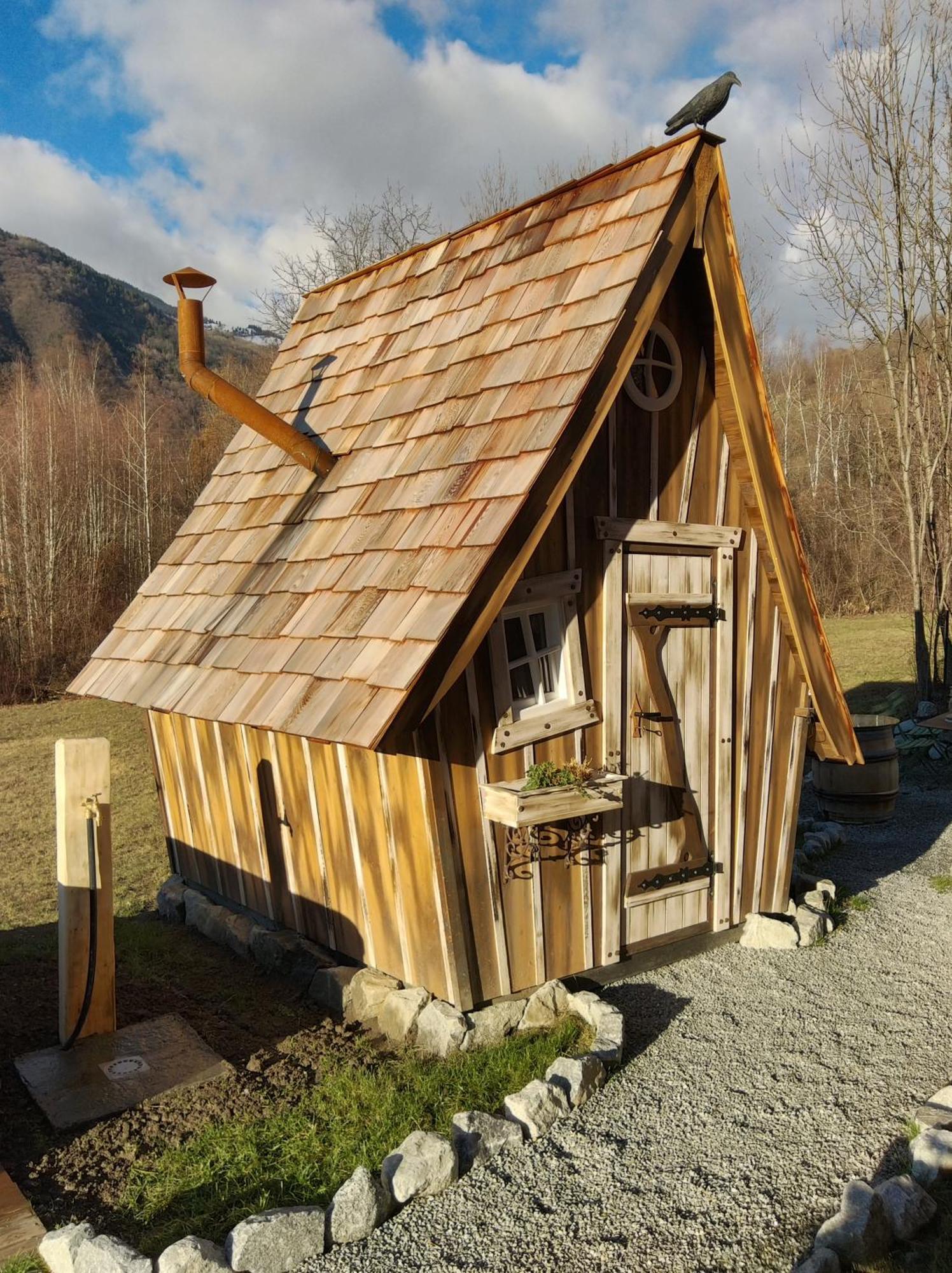 Saint-Martin-sur-le-Chambre 엔트레 2 콜스 B&B 객실 사진