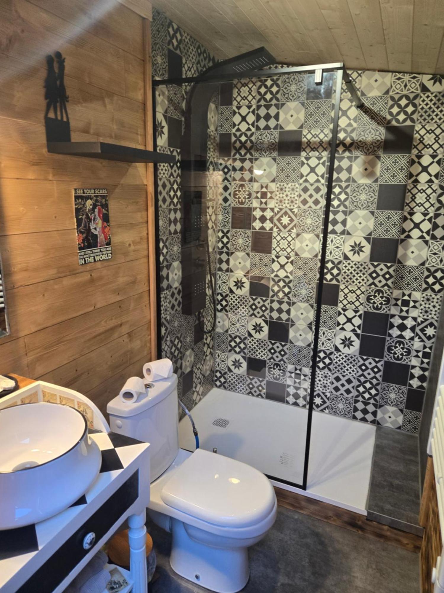 Saint-Martin-sur-le-Chambre 엔트레 2 콜스 B&B 외부 사진
